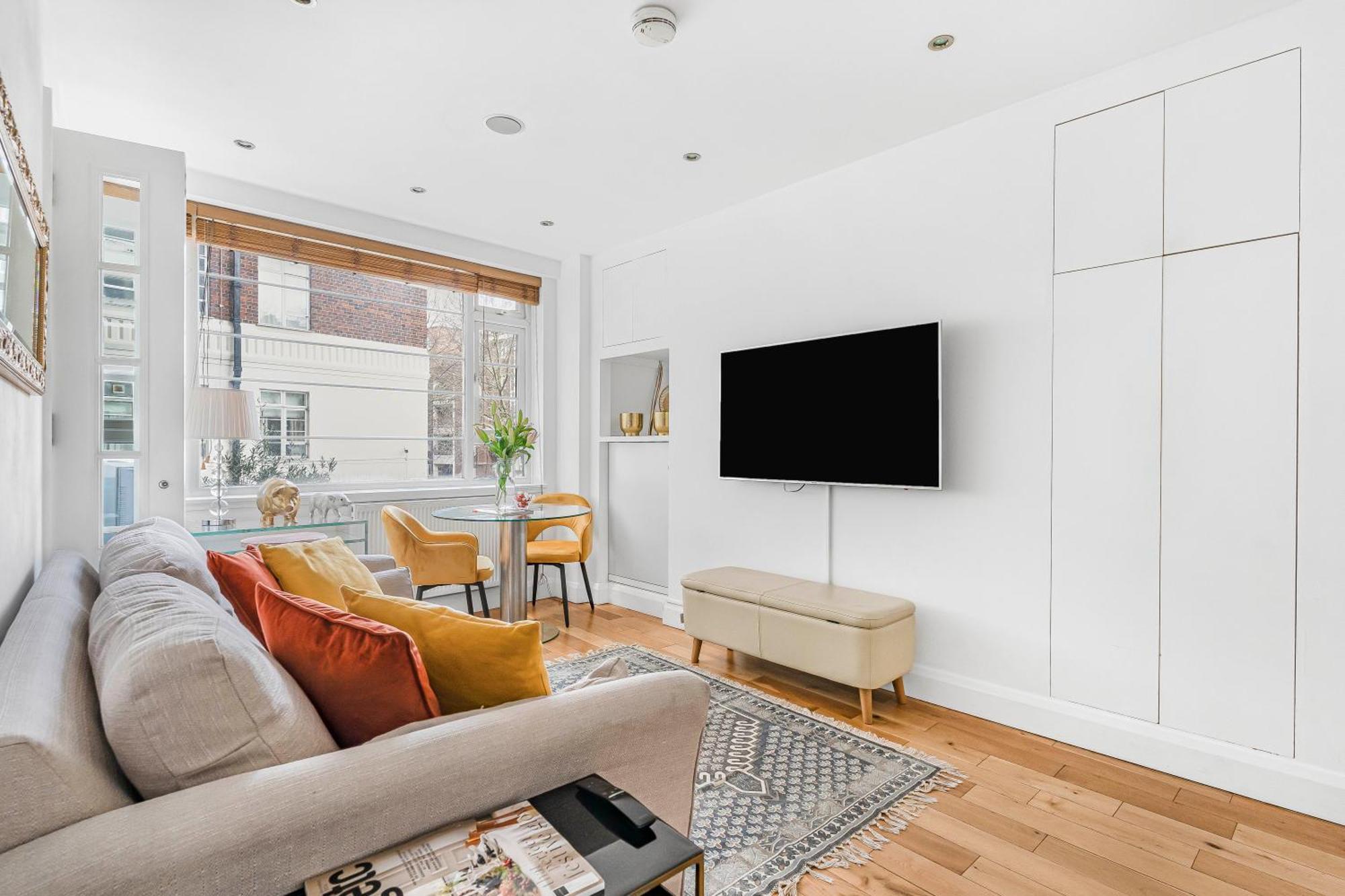 Elegant 1 Bedroom Flat Near Harrods Лондон Экстерьер фото