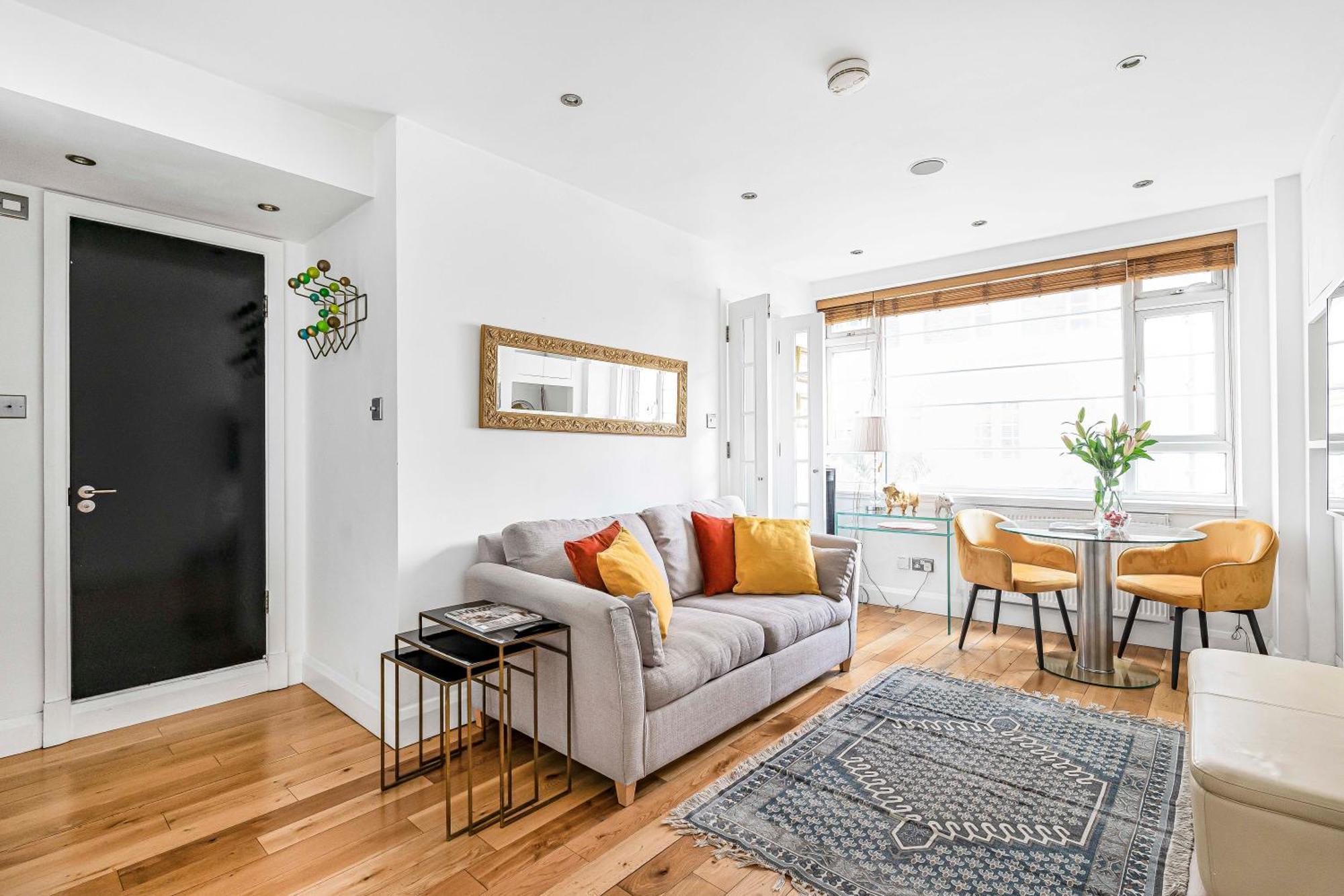 Elegant 1 Bedroom Flat Near Harrods Лондон Экстерьер фото